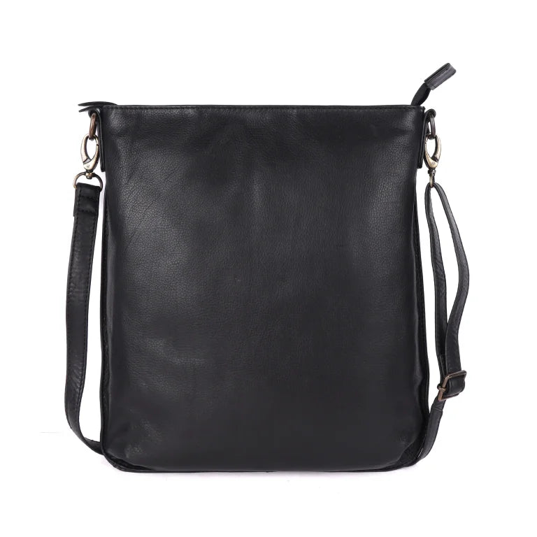 Rugged Hide RH-2502 Berlin Soft Leather Crossbody Bag ( Large )