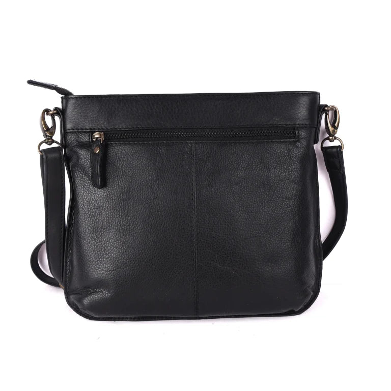 Rugged Hide Amsterdam Soft Leather Crossbody Bag ( Medium ) UARH2503