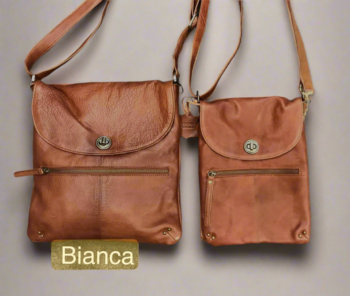 Rugged Hide Bianca RH-10351 Large Cross Body Leather Bag UARH10351