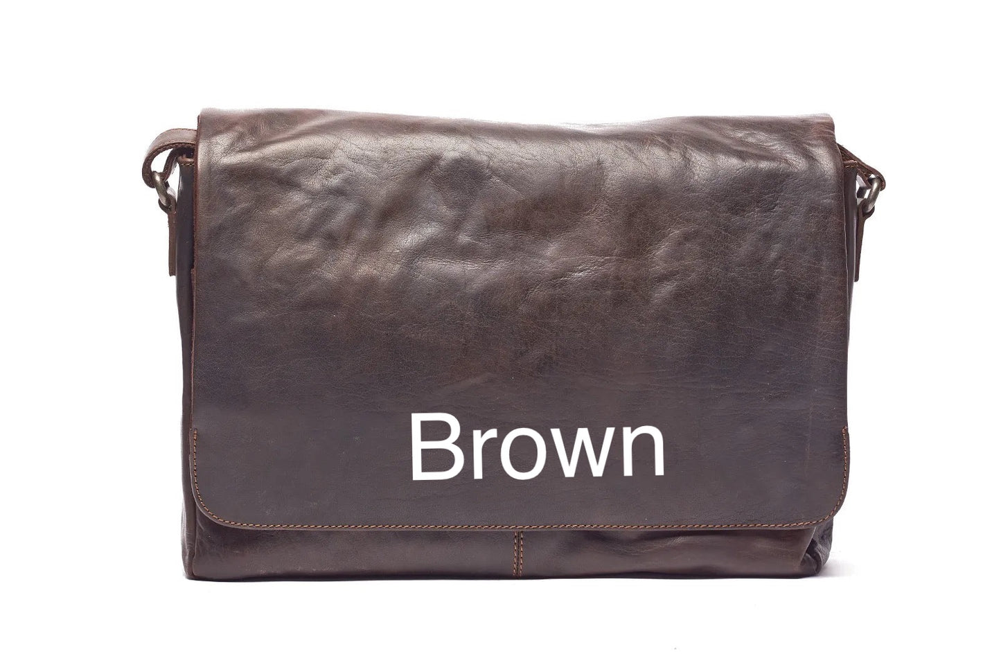 Large Leather Laptop Satchel Bag UARH1380