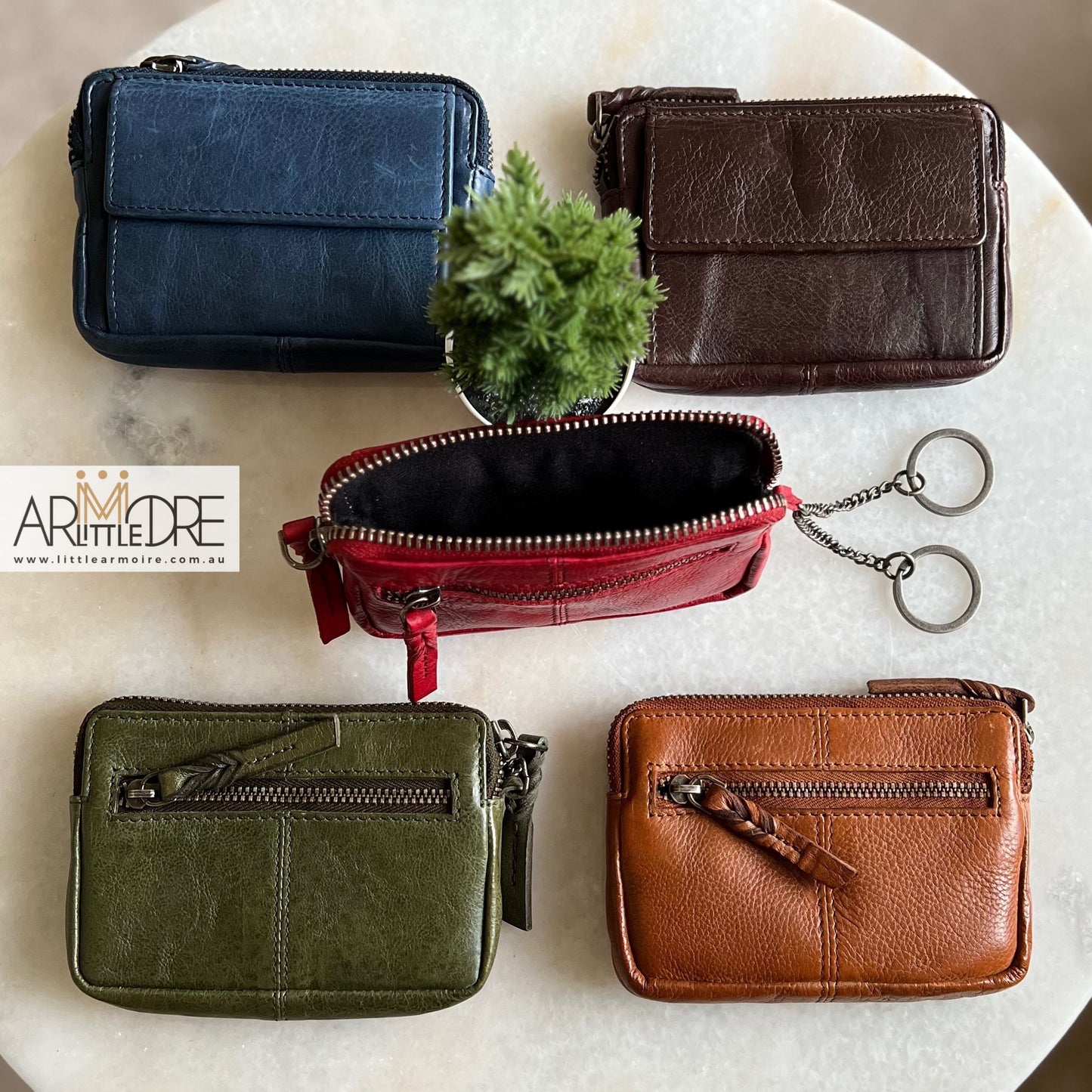 Soft Leather Mini Travel Pouch MP-79