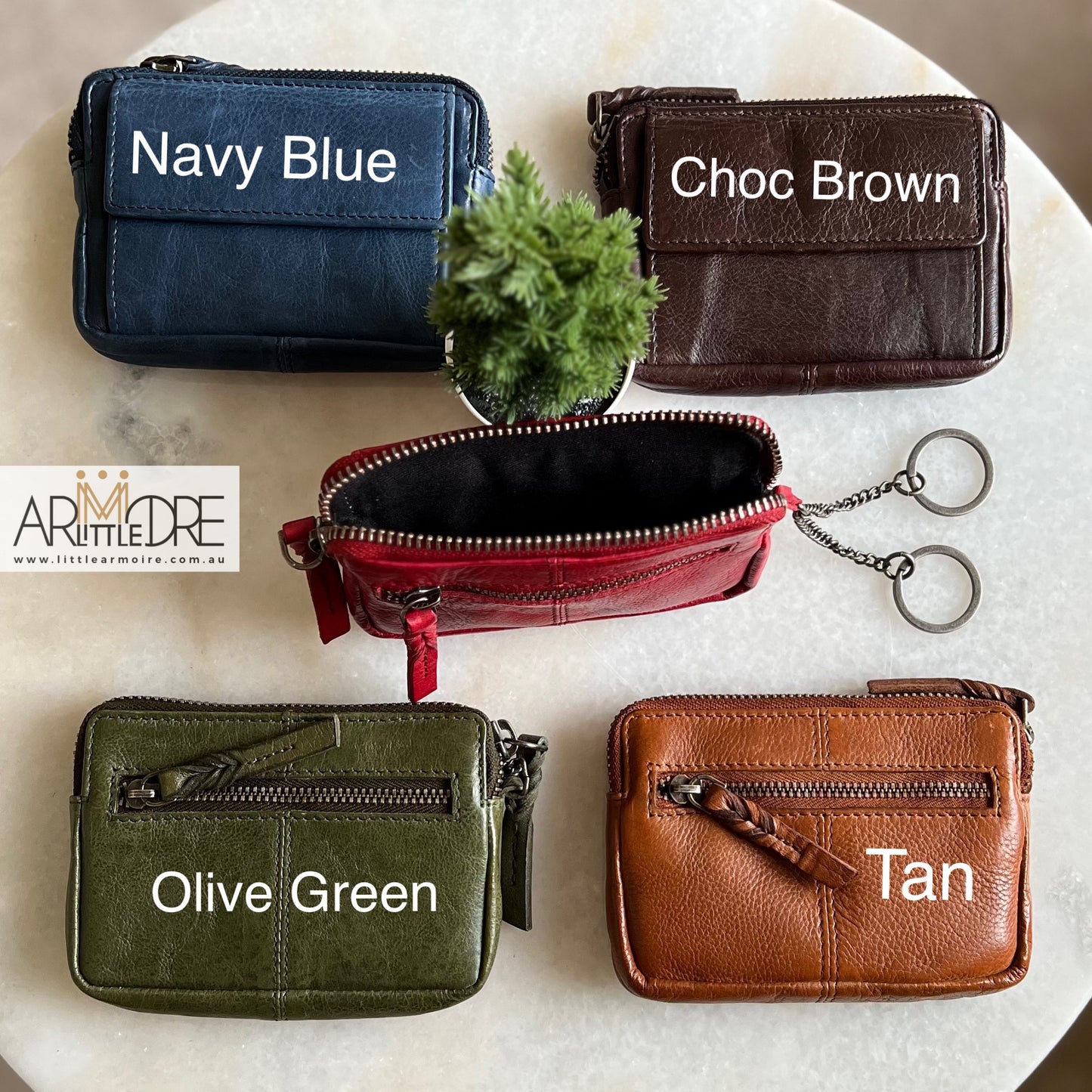 Soft Leather Mini Travel Pouch MP-79