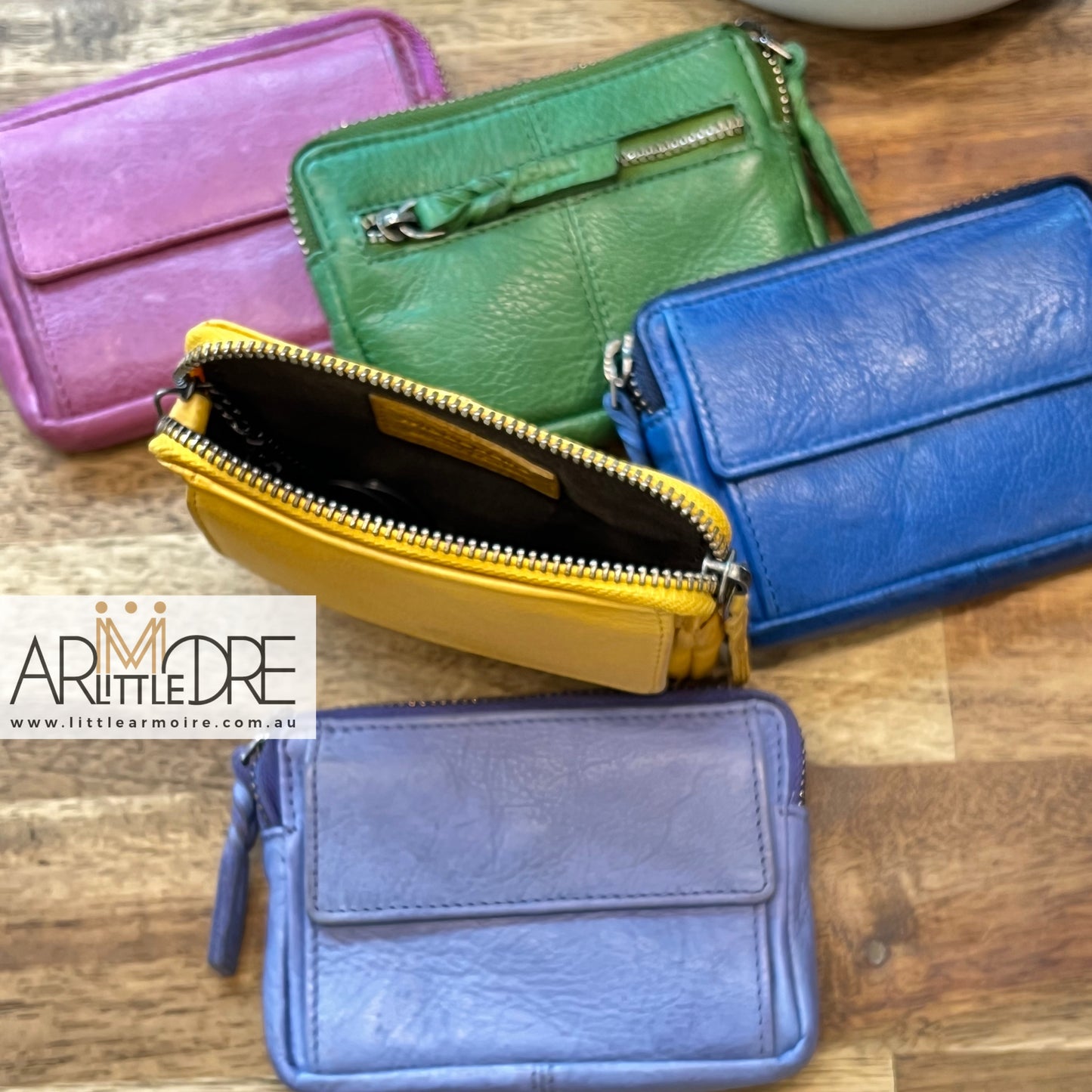 Soft Leather Mini Travel Pouch MP-79