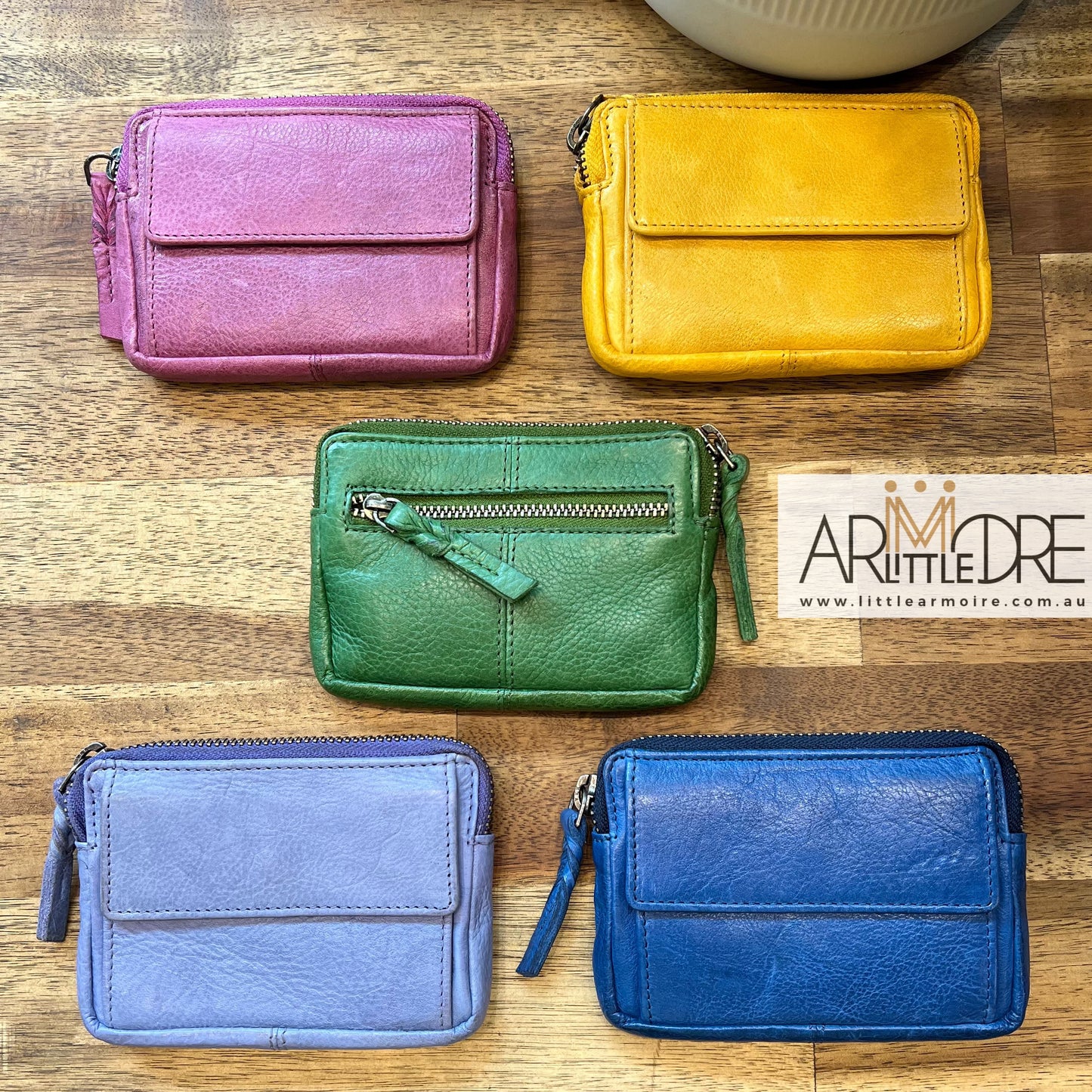 Soft Leather Mini Travel Pouch MP-79