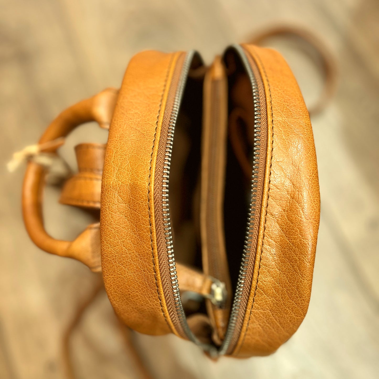 Ladies Leather Backpack UARH2368