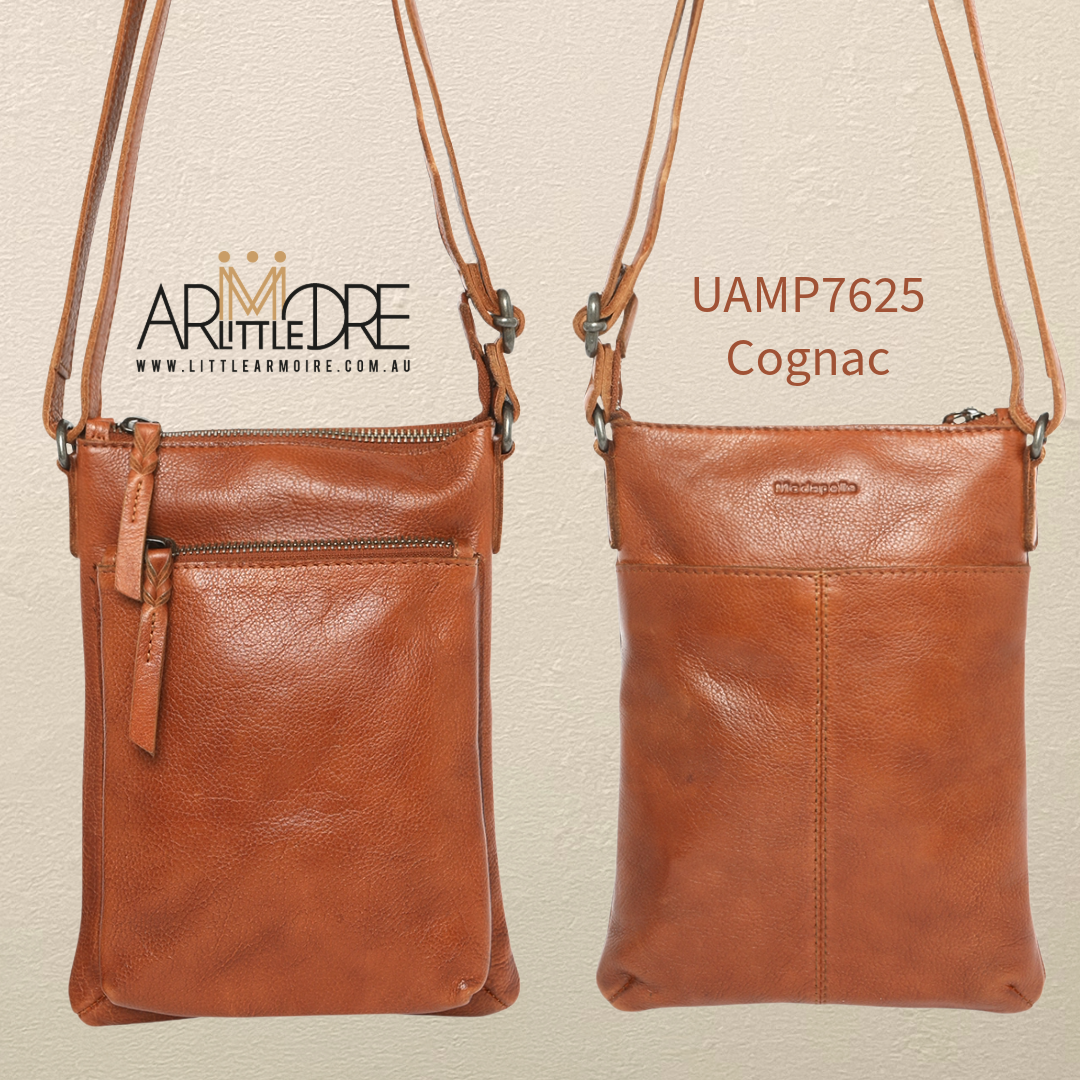 Slim Crossbody Leather Bag UAMP7625