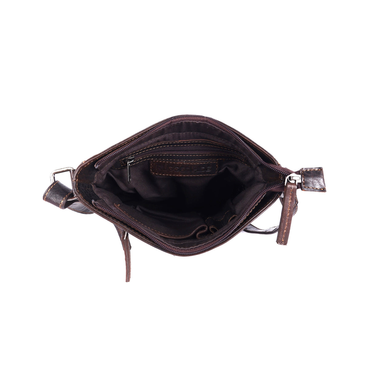 Unisex Structured Leather Crossbody Bag Perth - UARH1547