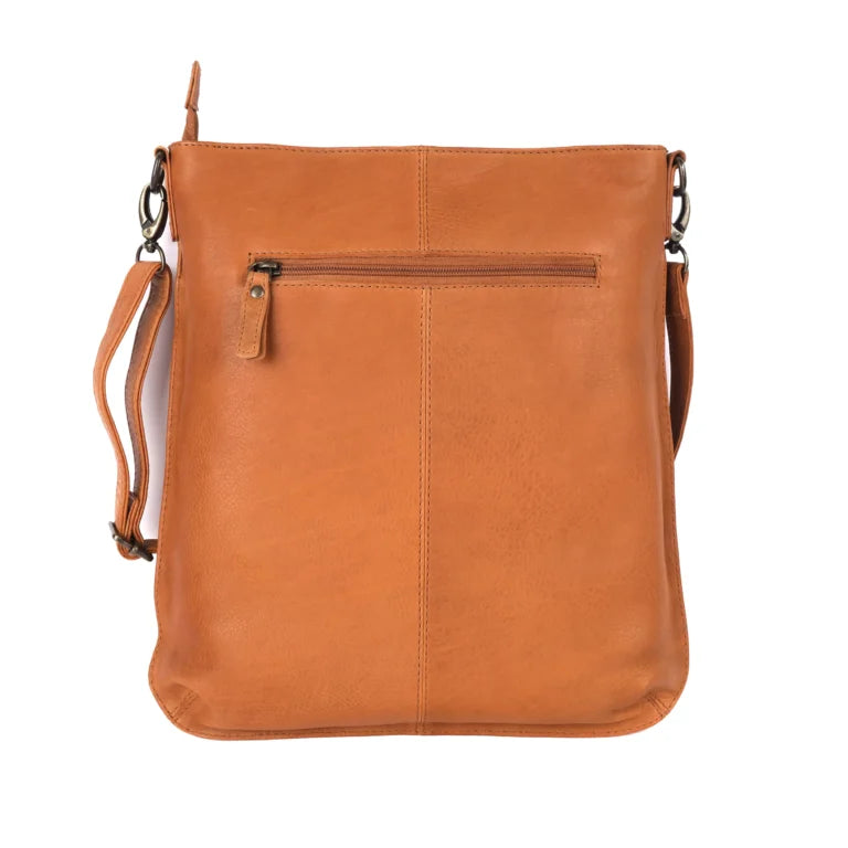 Rugged Hide RH-2502 Berlin Soft Leather Crossbody Bag ( Large )