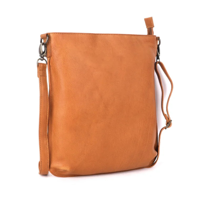Rugged Hide RH-2502 Berlin Soft Leather Crossbody Bag ( Large )