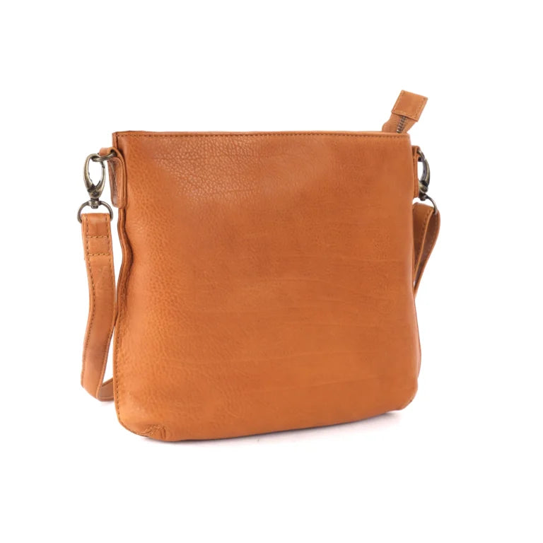 Rugged Hide Amsterdam Soft Leather Crossbody Bag ( Medium ) UARH2503