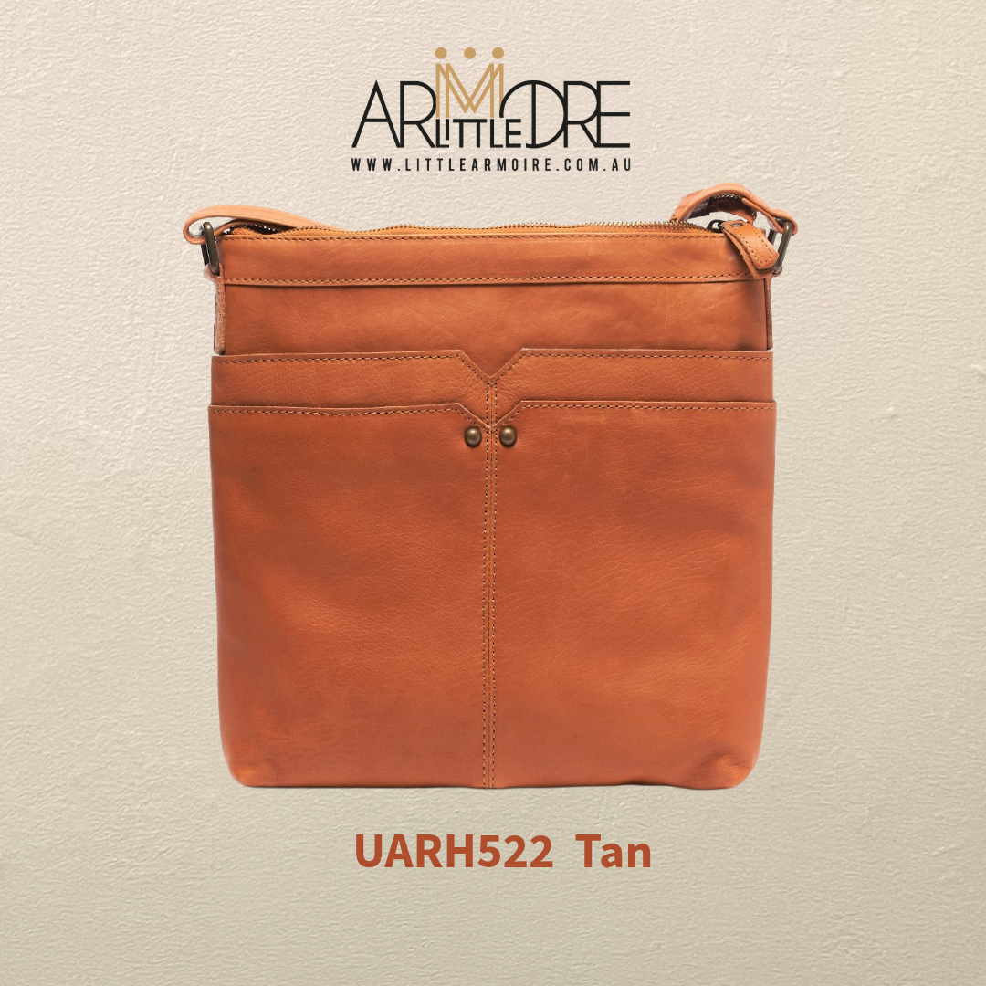 Rugged Hide Rosemary RH-522 Soft Leather Crossbody Bag