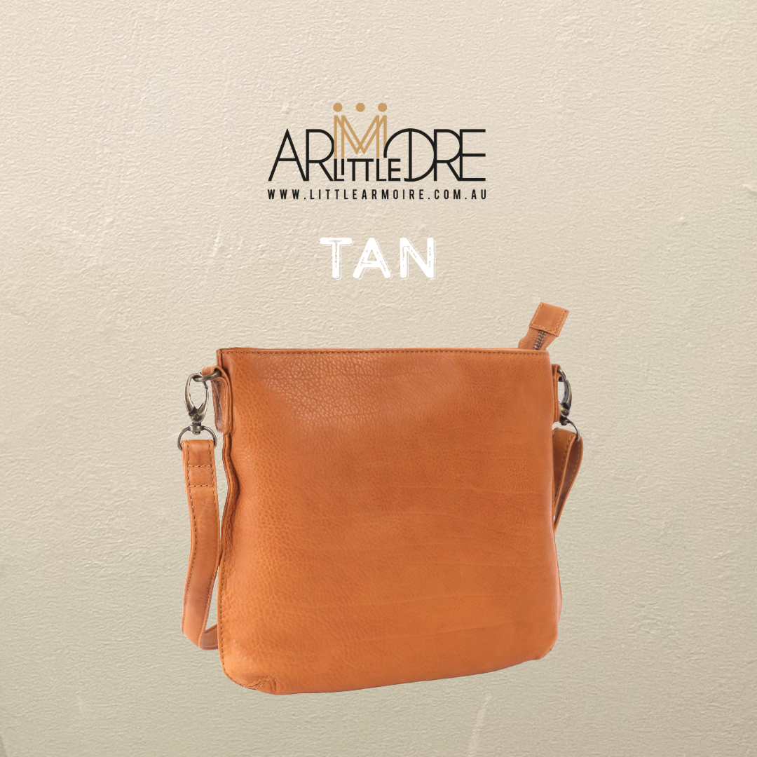 Rugged Hide Amsterdam Soft Leather Crossbody Bag ( Medium ) UARH2503