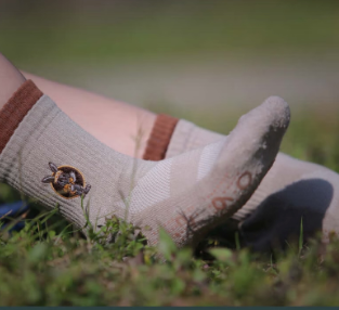 RAFAC Coffee Yarn Socks - Wildlife Series : UARFWL2325K for KIDS