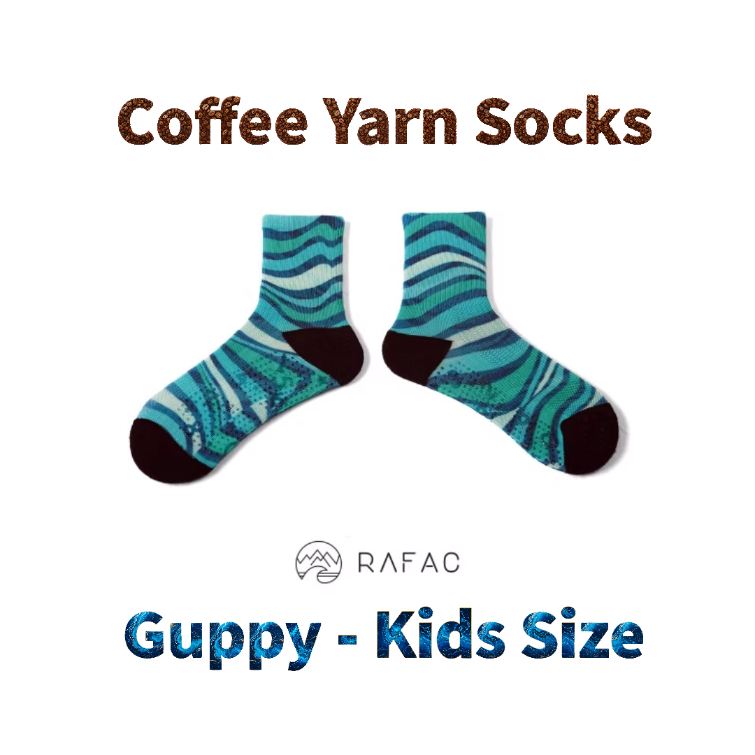 RAFAC Coffee Yarn Socks - Wildlife Series : UARFWL2325K for KIDS
