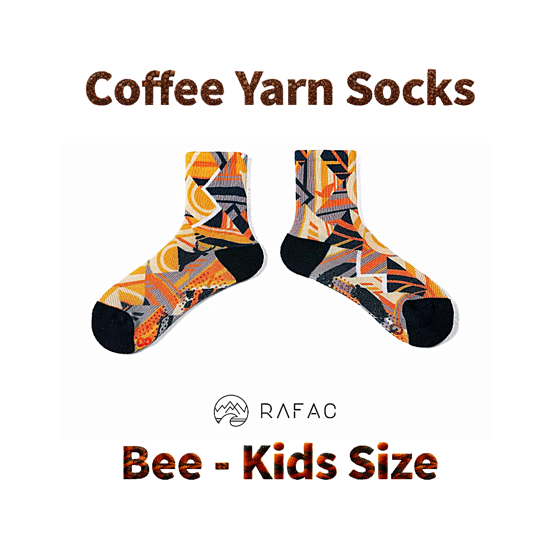RAFAC Coffee Yarn Socks - Wildlife Series : UARFWL2325K for KIDS