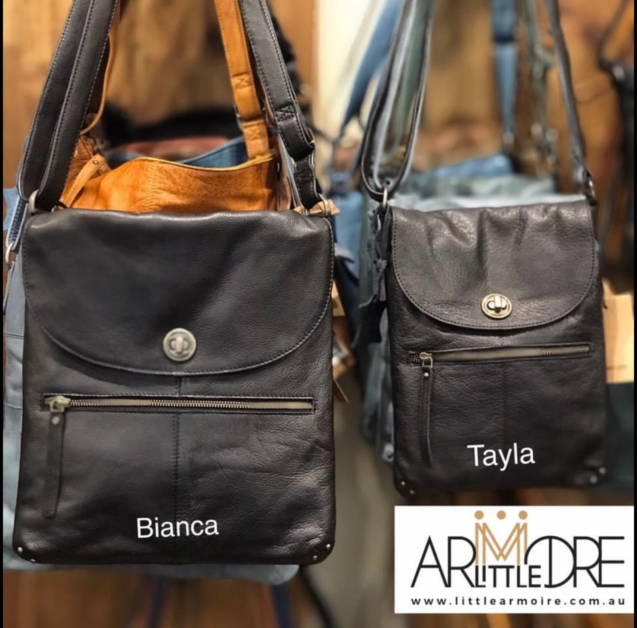 Rugged Hide Bianca RH-10351 Large Cross Body Leather Bag UARH10351