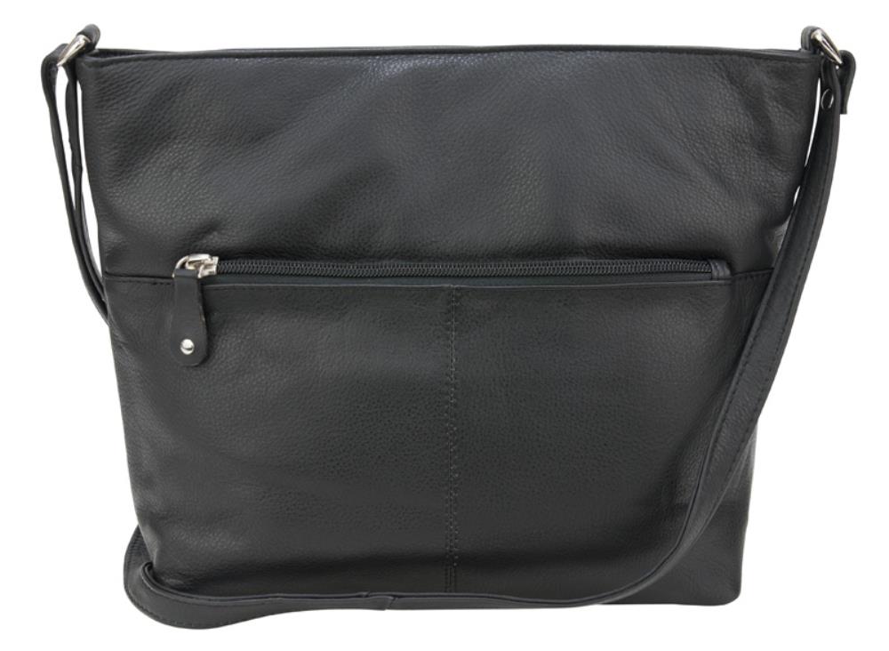 Franco Bonini FB-112 Multi Coloured Top Zip Leather Shoulder Bag - Little Armoire - Online Leather Goods Store Australia