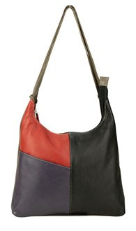 Convertible Leather Shoulder Bag / Backpack UAFB207