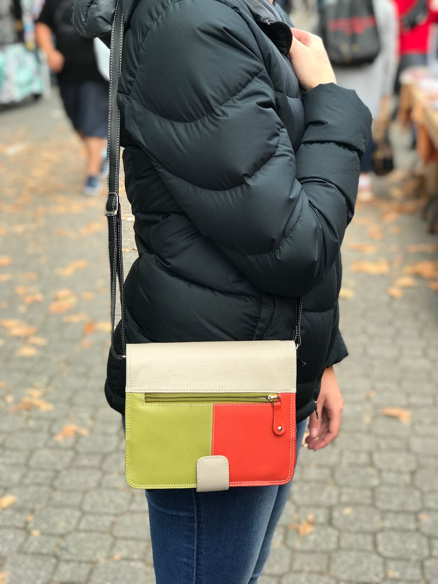 Franco Bonini FB-1321 Multi Card Organiser RFID Protected Travel Bag - Little Armoire - Online Leather Goods Store Australia