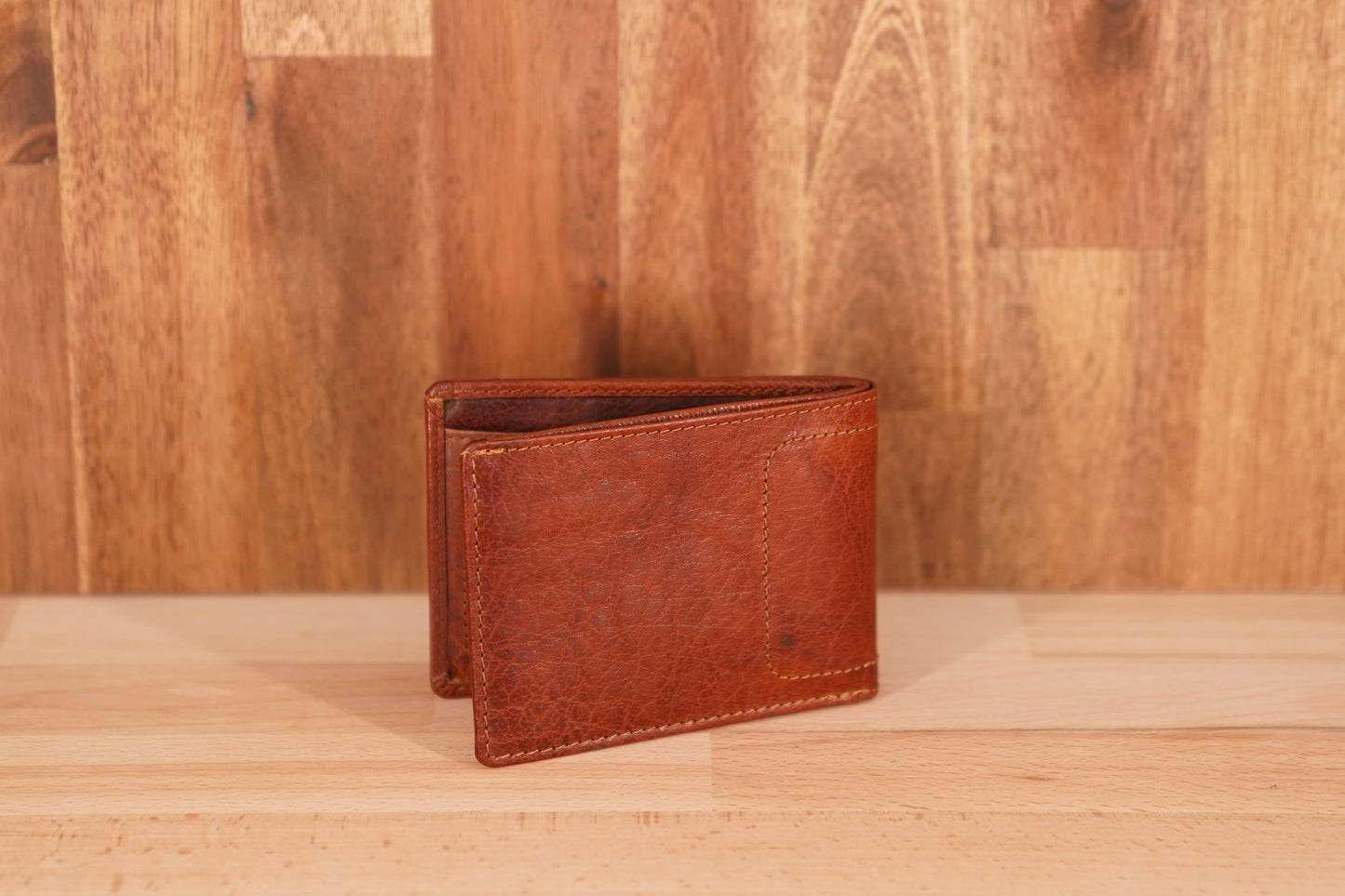 RH-74700 Marl Slim Bi-Fold Leather Wallet