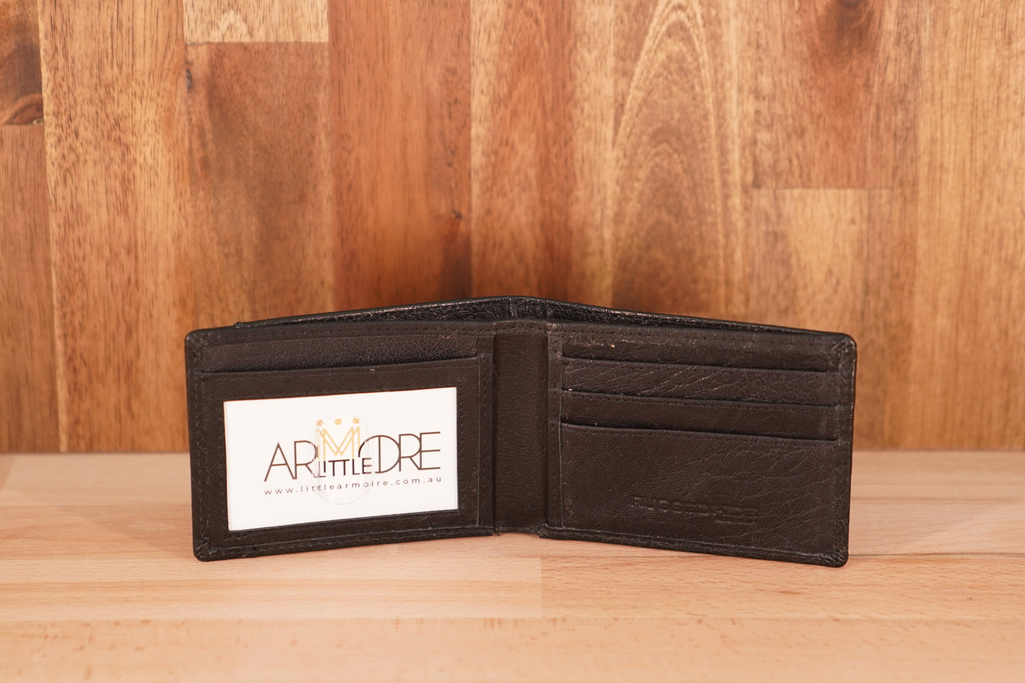 RH-74700 Marl Slim Bi-Fold Leather Wallet
