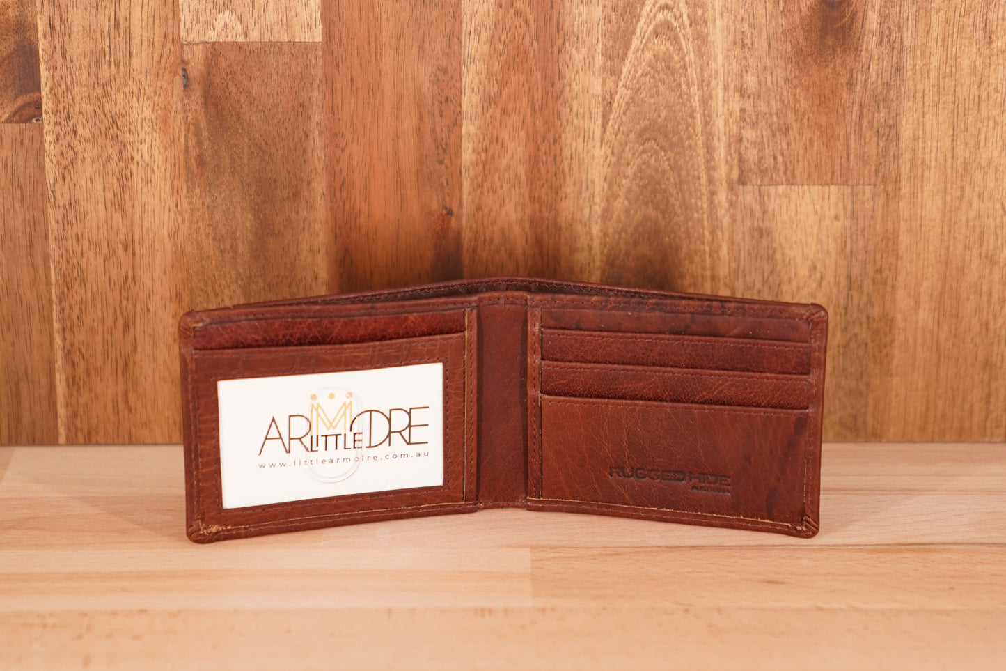 RH-74700 Marl Slim Bi-Fold Leather Wallet