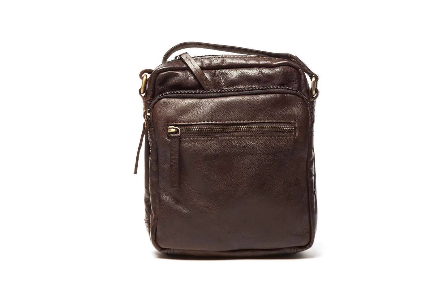 Small Leather Satchel Bag UARH2622