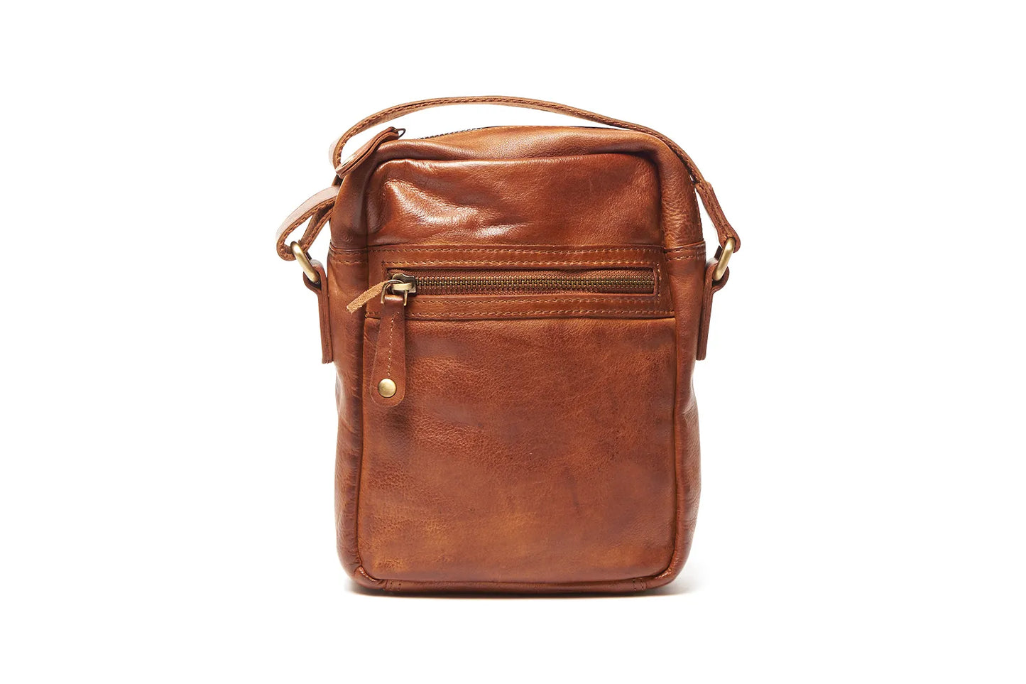 Small Leather Satchel Bag UARH2624