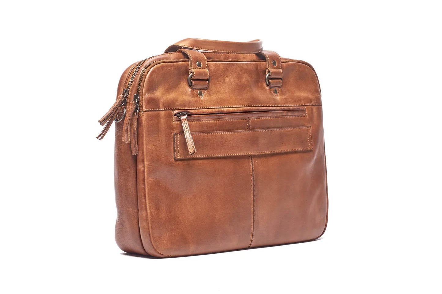 UARH3624 Vintage Business Leather Laptop / Document Brief Bag