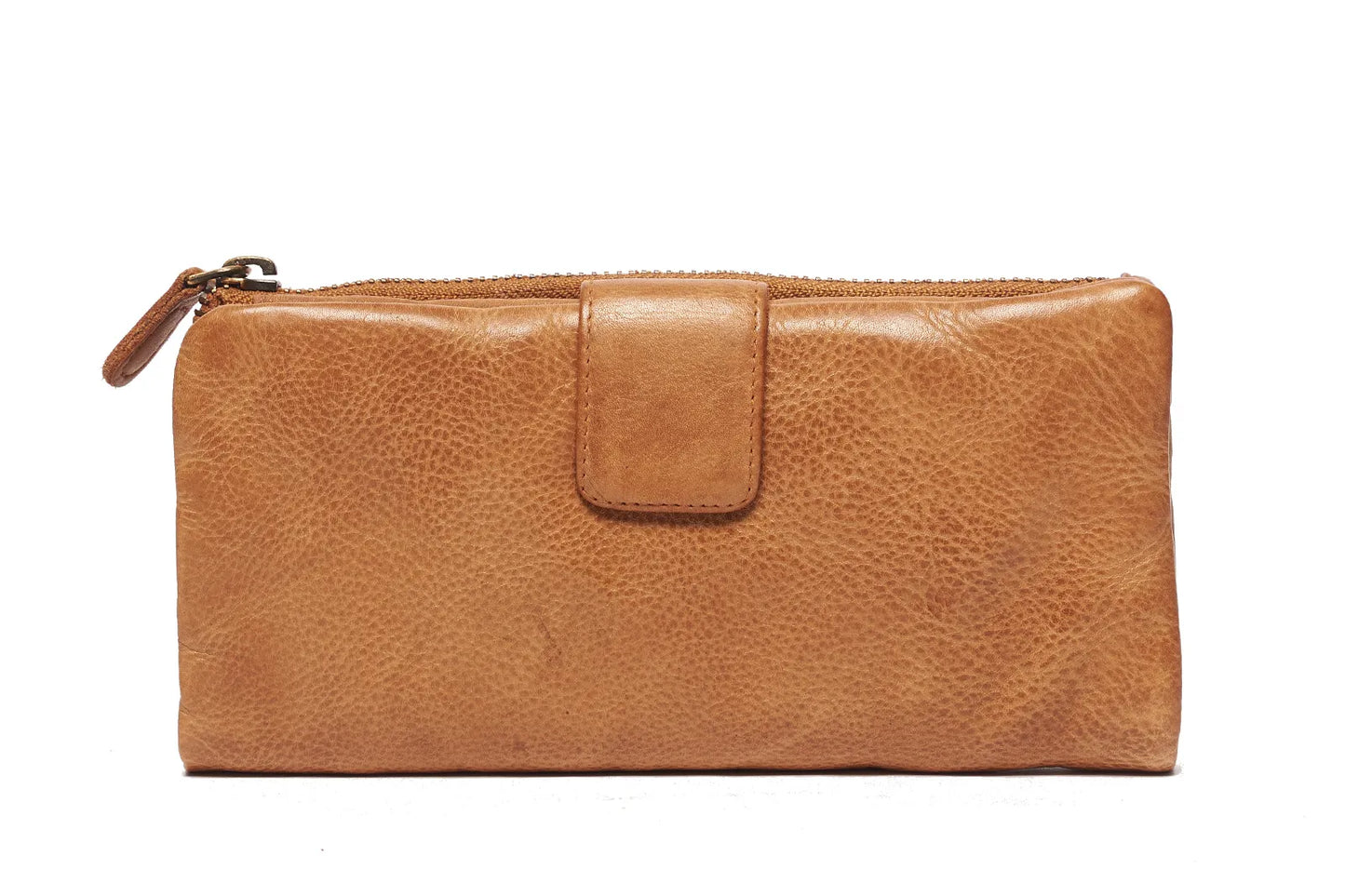 Soft Leather Wallet with Tab UARH469 Daisy