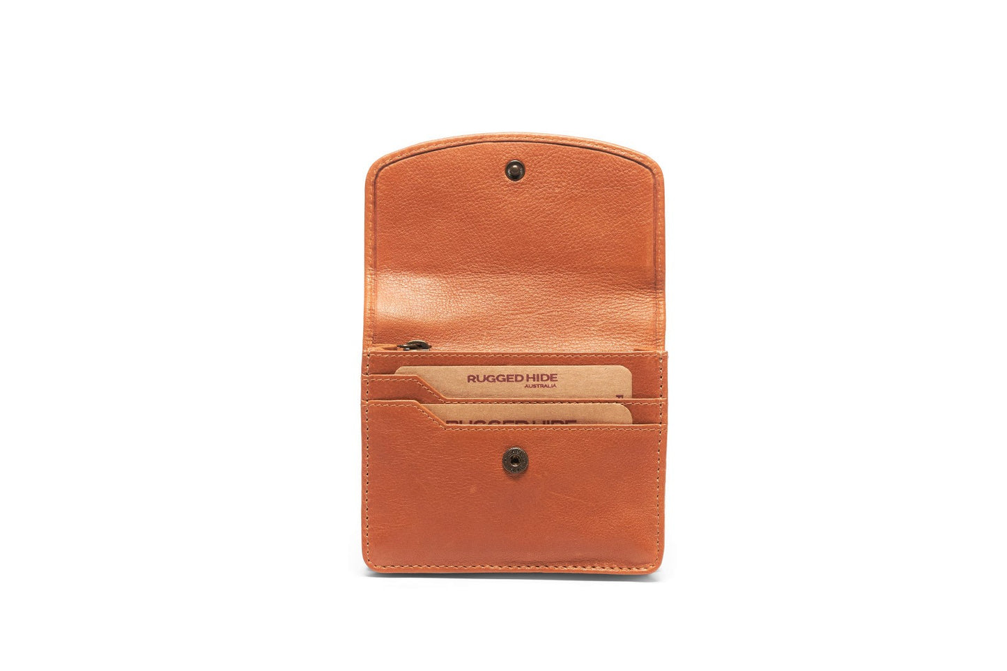 Small Press Stud Leather Wallet / Coin Purse UARH528