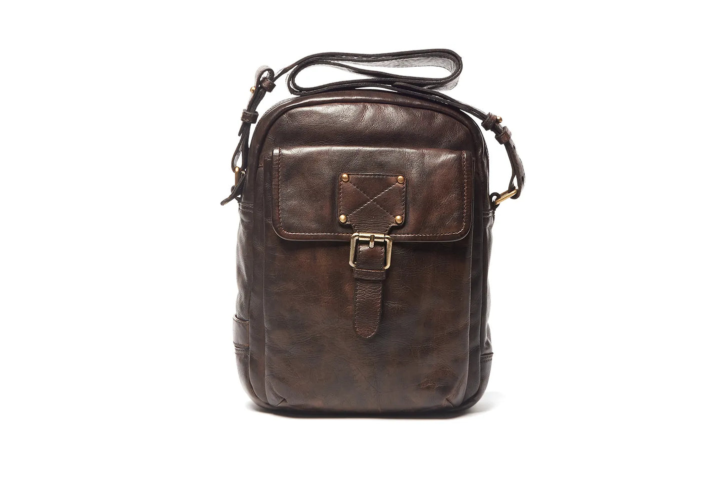 LA417 Unisex Leather Satchel Bag