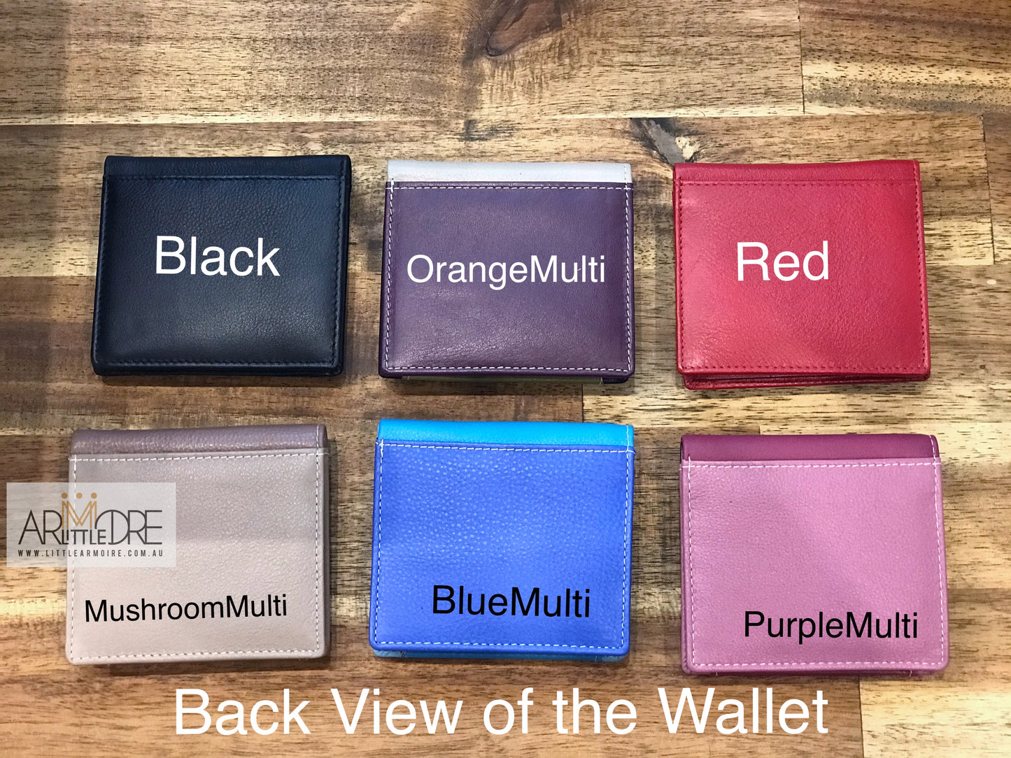 FB-33051 Mini RFID Leather Wallet / Coin Purse