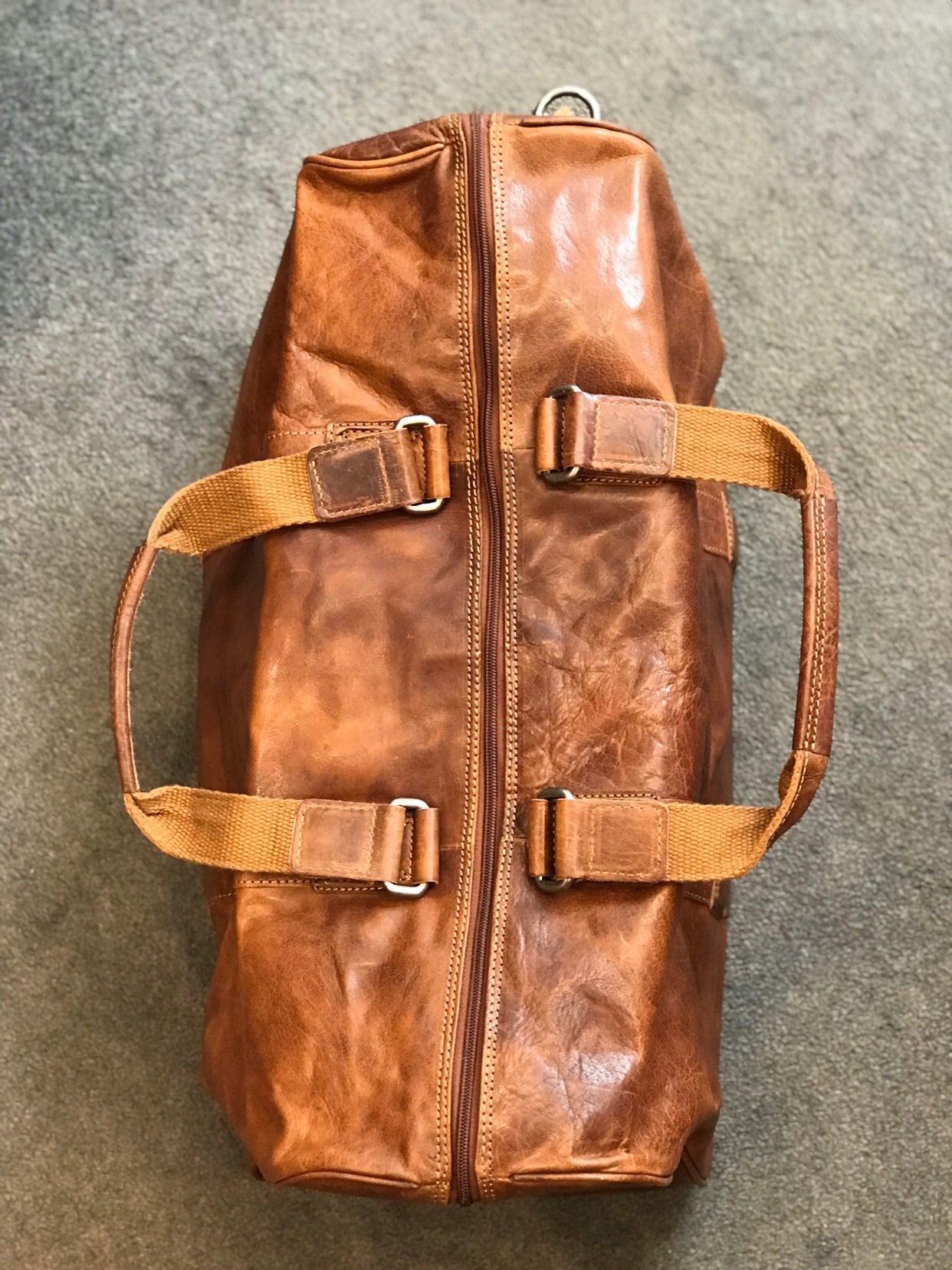 Rugged Hide RH-7320 Cairo Leather Overnight Bag - Little Armoire - Online Leather Goods Store Australia