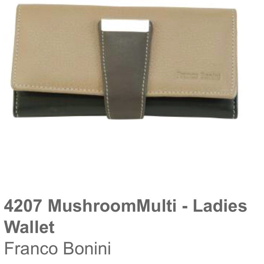 FB-7024 Large Ladies Multi Colour Wallet 20 Cards Holder and Coin Section