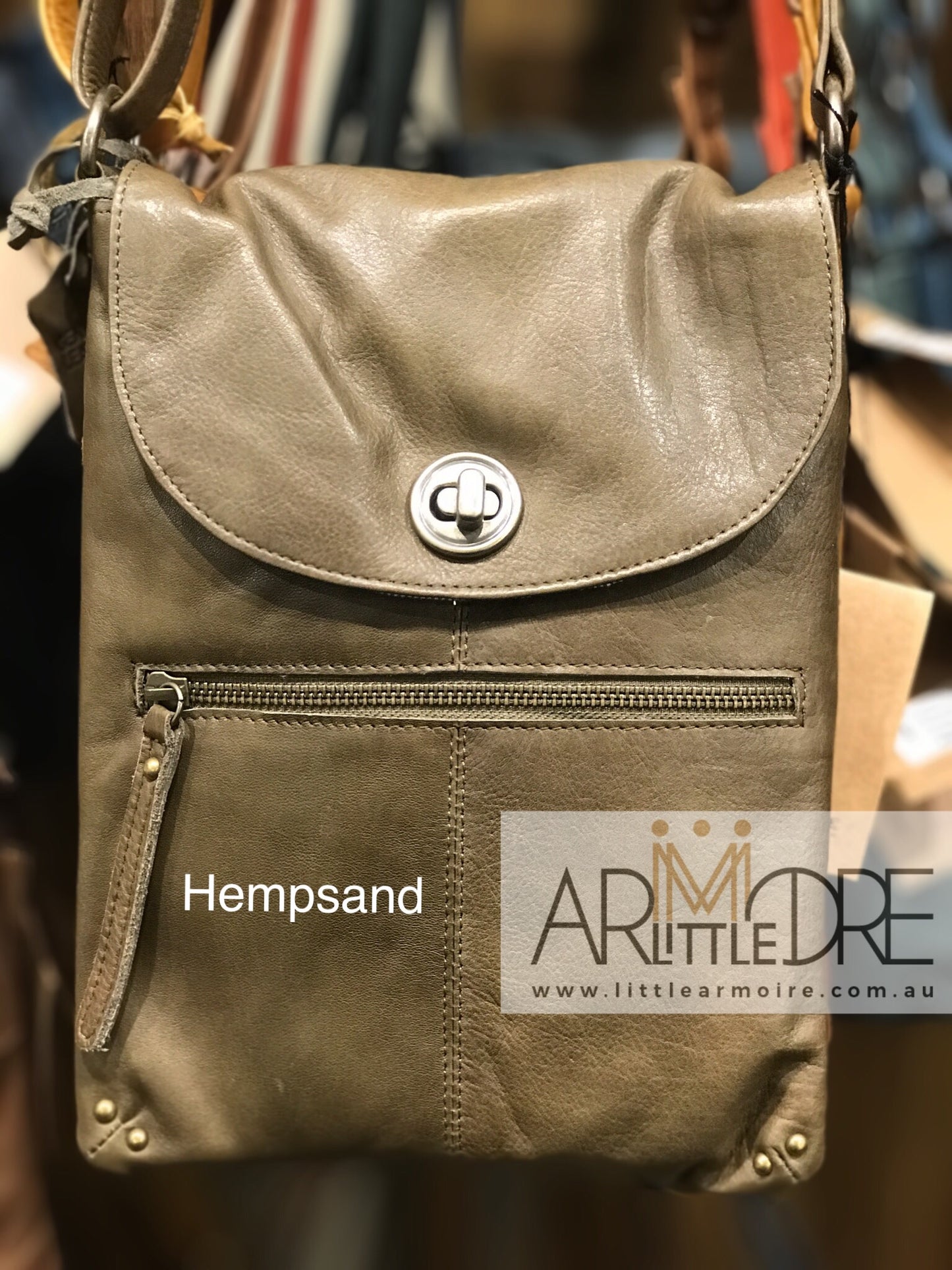 Rugged Hide RH-8800 Tayla Cross Body Leather Bag - Little Armoire - Online Leather Goods Store Australia