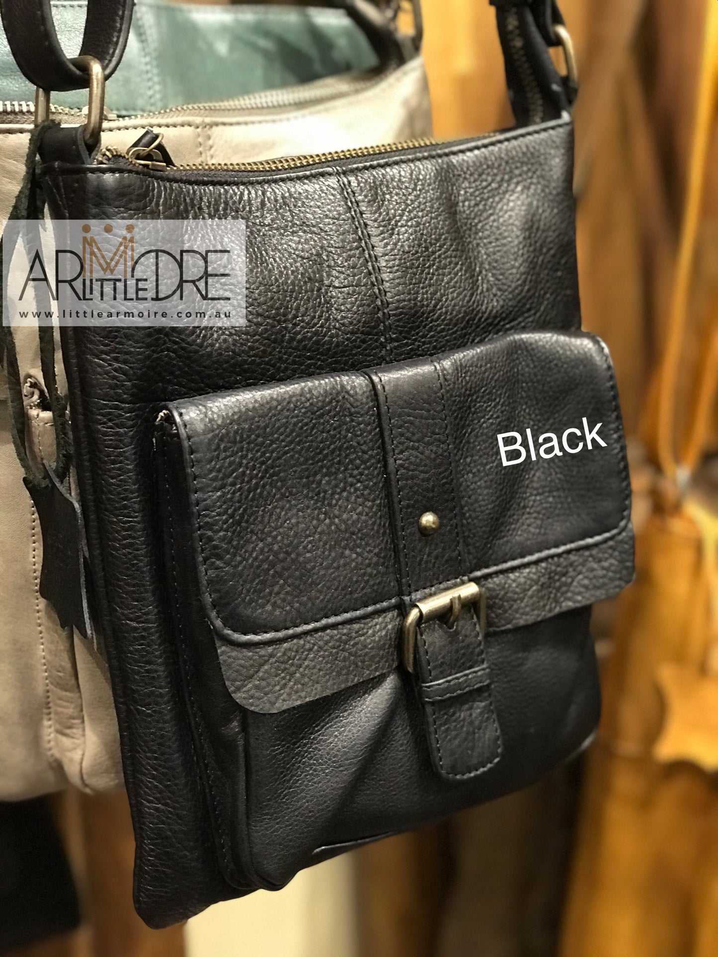 Rugged Hide RH-9526 Audrina Soft Leather Cross Body Bag