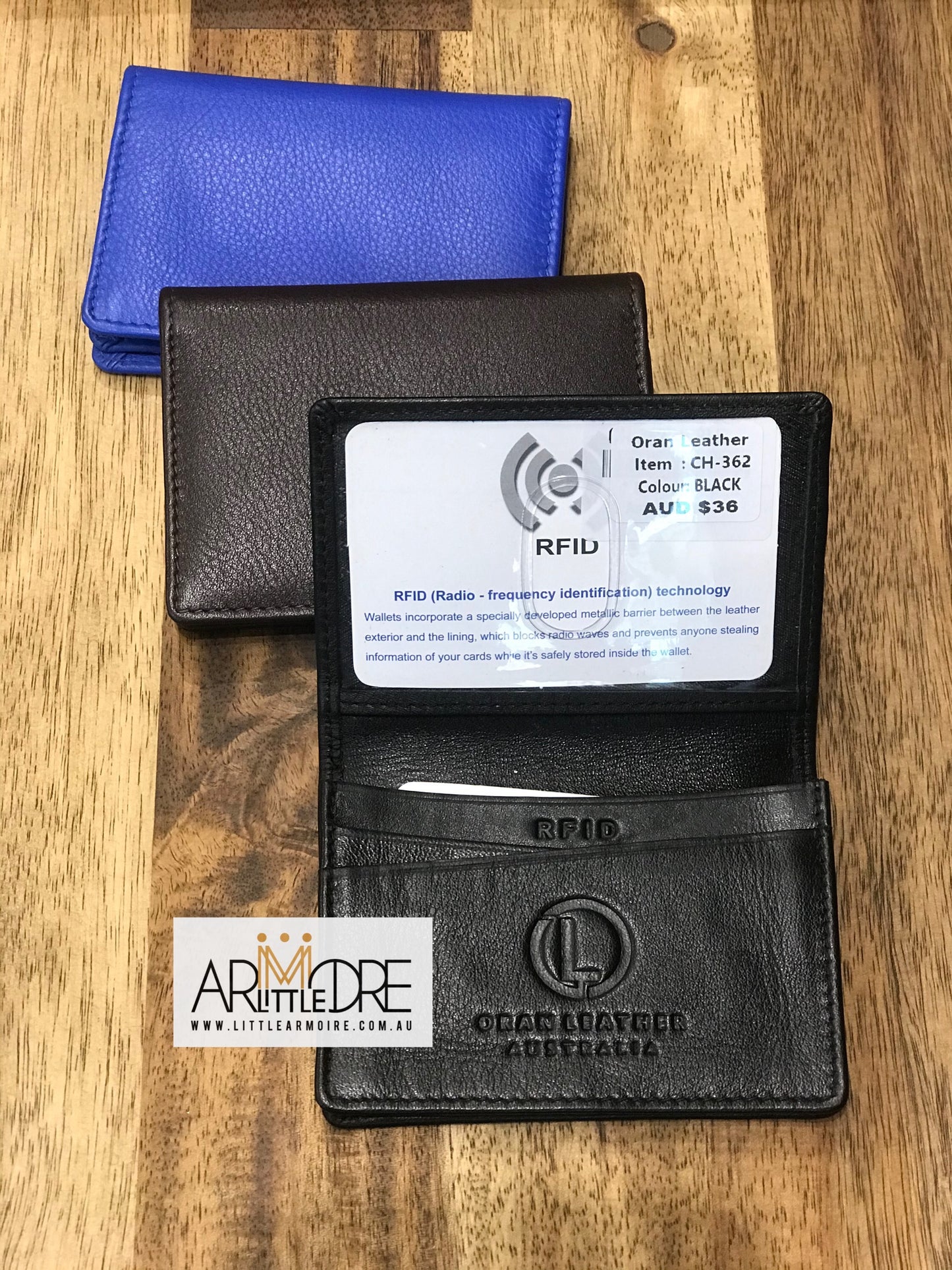 LA263 Business Leather Card Holder