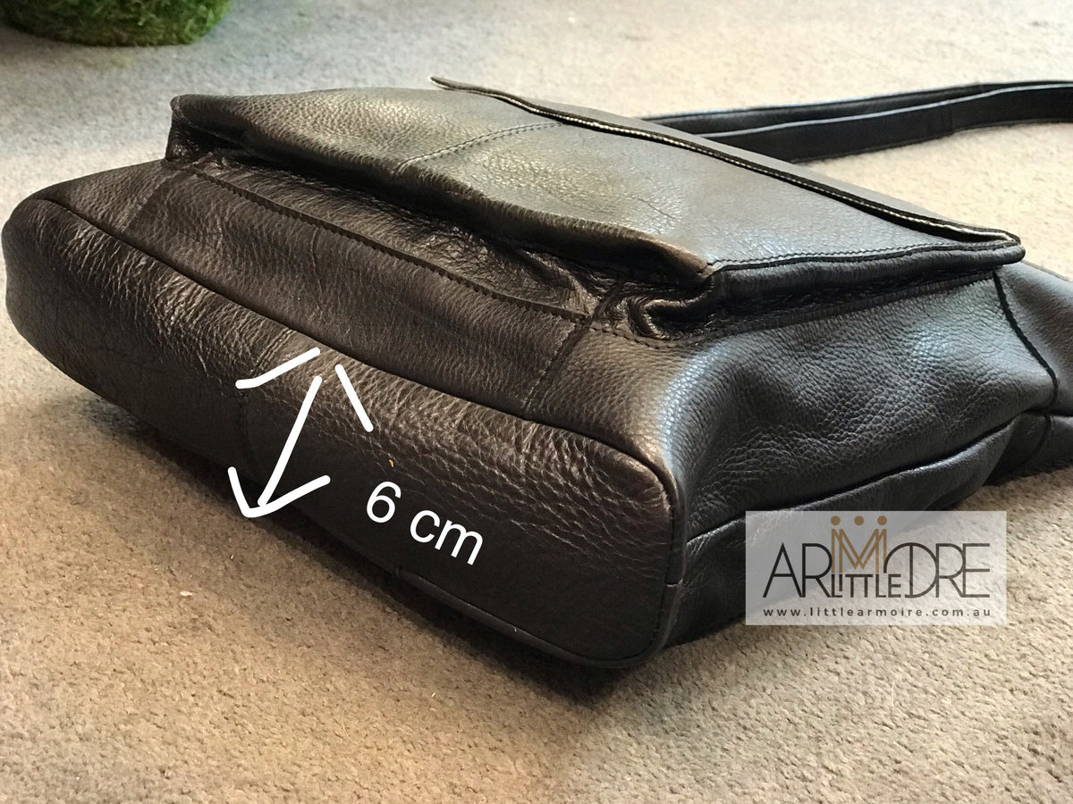 Rugged Hide Emily RH-8737 Soft Leather Cross Body Bag with Front Pocket