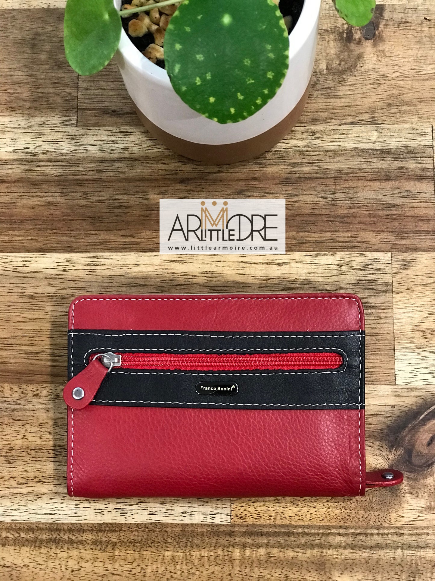 Small Zip around Soft Leather Multi Colour Wallet UAFB1814