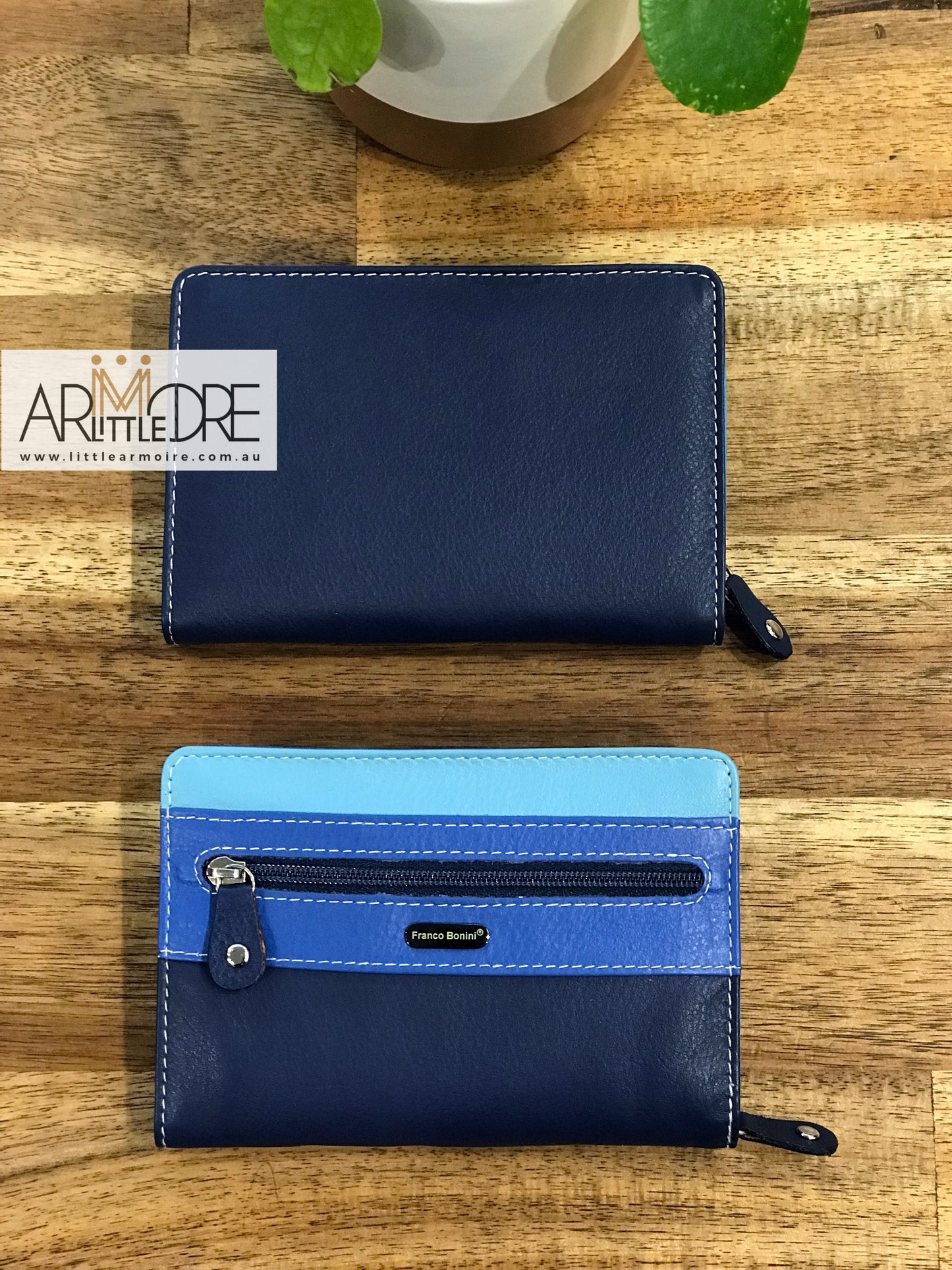Small Zip around Soft Leather Multi Colour Wallet UAFB1814