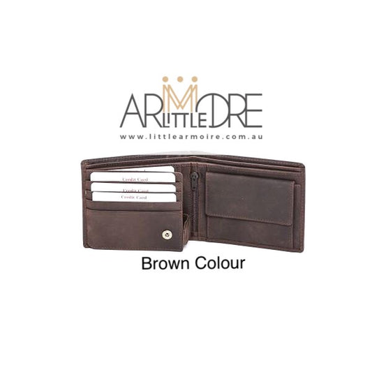 Men's Wallet in Hunter Leather UARH8088