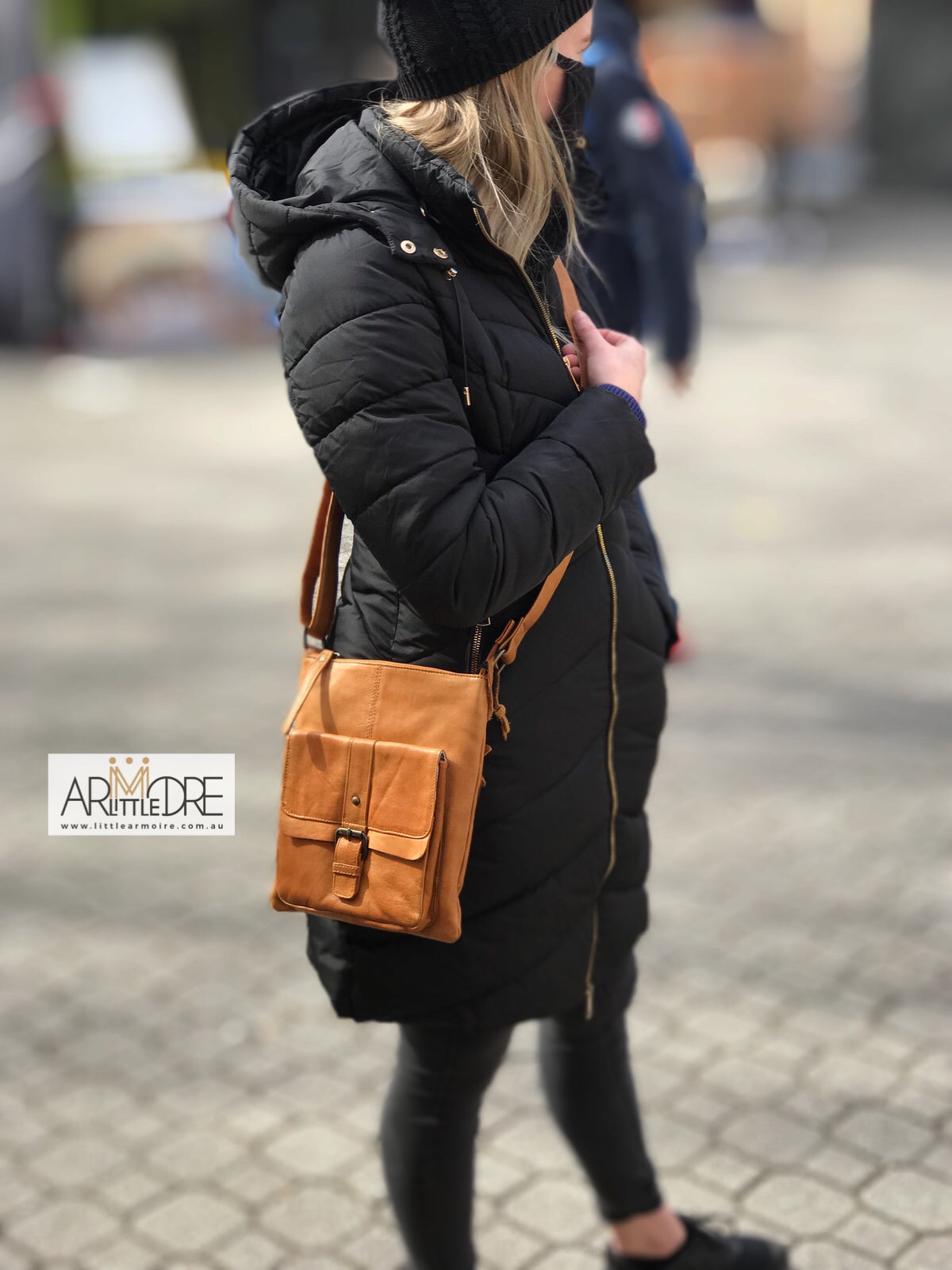 Rugged Hide RH-9526 Audrina Soft Leather Cross Body Bag