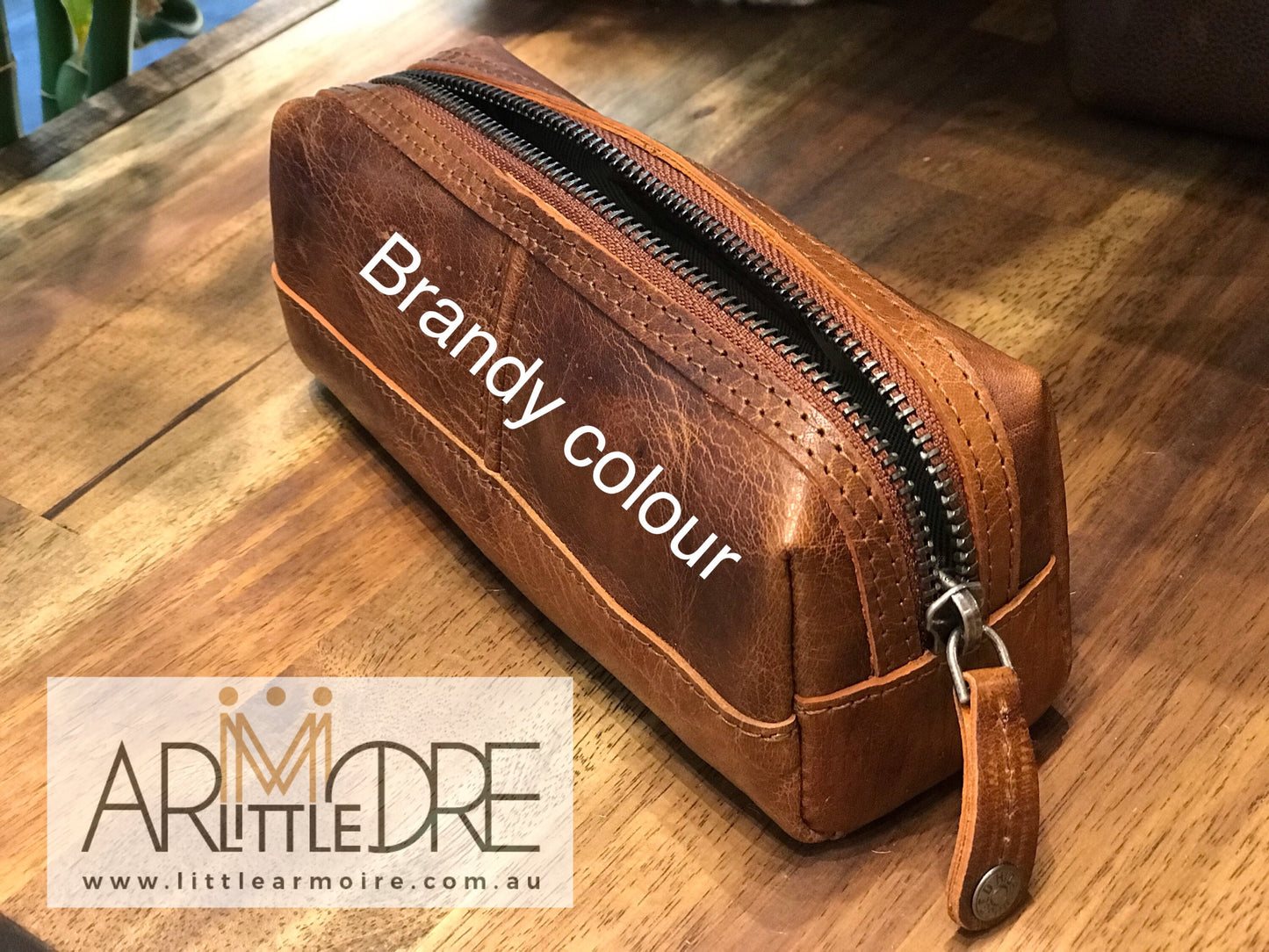 Rugged Hide RH-1174 Mini Travel Leather Case - Little Armoire - Online Leather Goods Store Australia