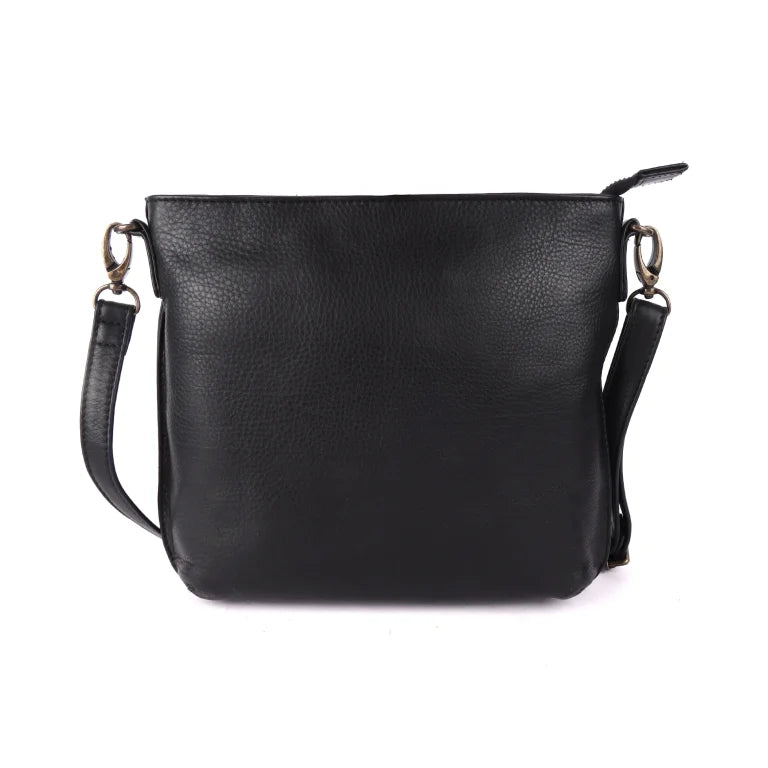 Rugged Hide Amsterdam Soft Leather Crossbody Bag ( Medium ) UARH2503