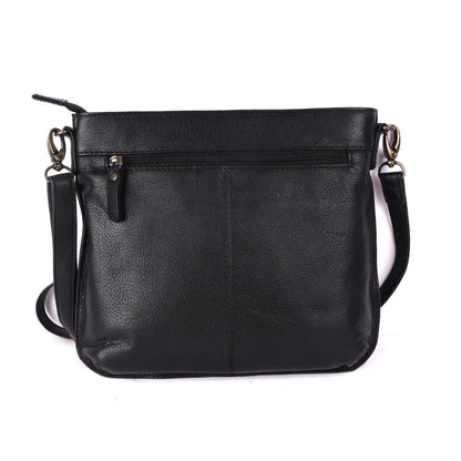 Rugged Hide Amsterdam Soft Leather Crossbody Bag ( Medium ) UARH2503