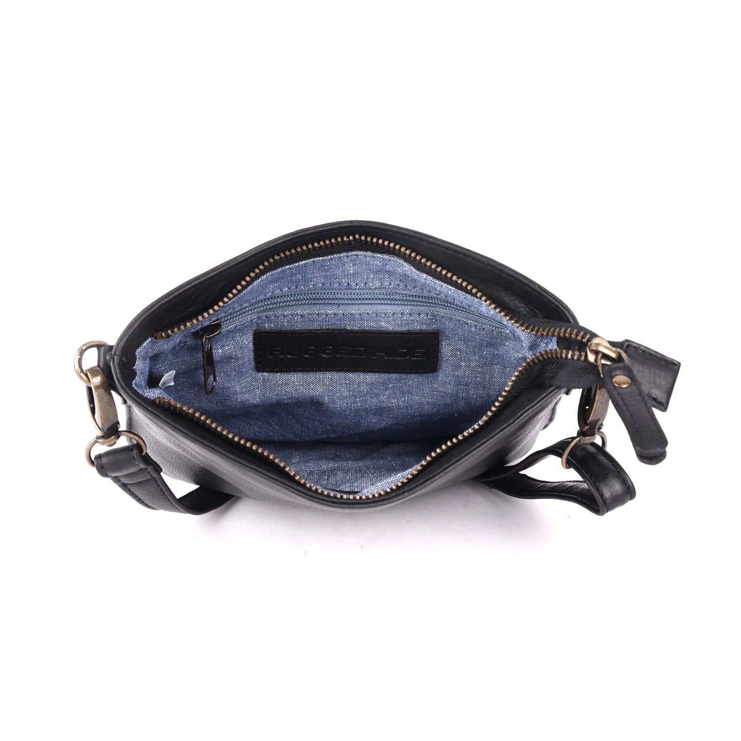 Rugged Hide Tokyo Soft Leather Crossbody Bag ( Small ) UARH2504