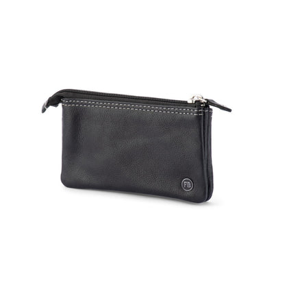 Leather Key / Card Pouch with Keyring chain UAFB25009