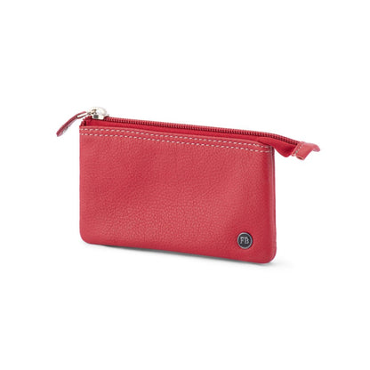 Leather Key / Card Pouch with Keyring chain UAFB25009