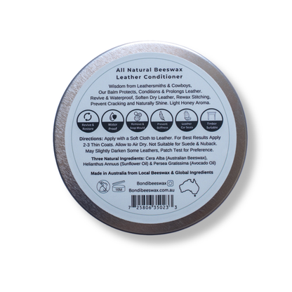 Bondi Beeswax - All Natural Beeswax Leather Conditioner.